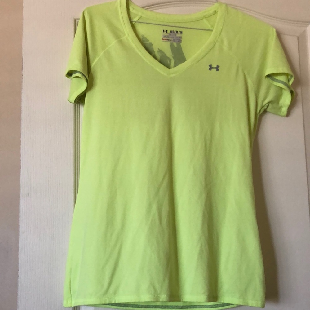 Neon Under Armor shirt